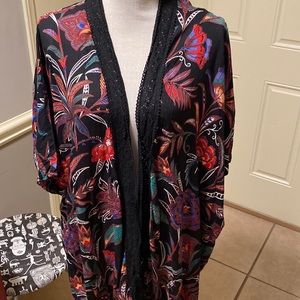 Angie Floral Beach Cover Up